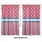 Sail Boats & Stripes Curtains