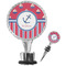 Sail Boats & Stripes Custom Bottle Stopper (main and full view)