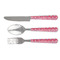 Sail Boats & Stripes Cutlery Set - FRONT