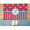 Sail Boats & Stripes Door Mat - LIFESTYLE (Med)