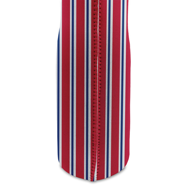 Sail Boats & Stripes Double Wine Tote - DETAIL 2 (new)