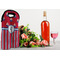 Sail Boats & Stripes Double Wine Tote - LIFESTYLE (new)