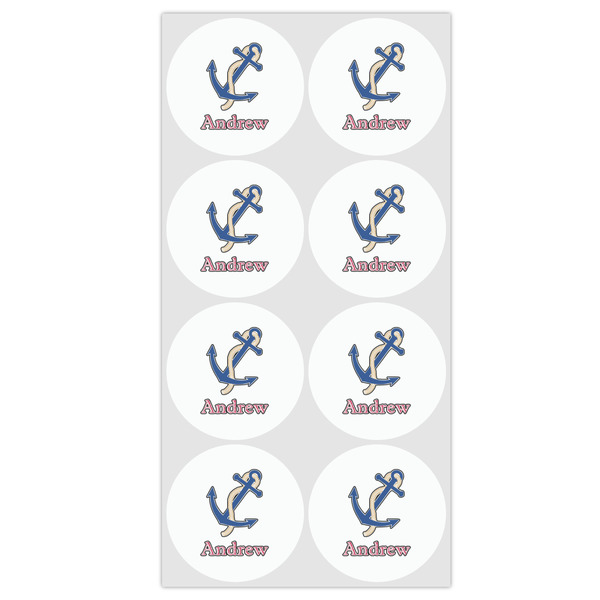 Sail Boats & Stripes Drink Topper - Medium - Set of 12