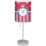Sail Boats & Stripes 7" Drum Lamp with Shade (Personalized)