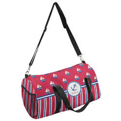 Sail Boats & Stripes Duffel Bag (Personalized)