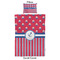 Sail Boats & Stripes Duvet Cover Set - Twin XL - Approval