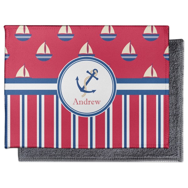 Sail Boats & Stripes Electronic Screen Wipe - Flat