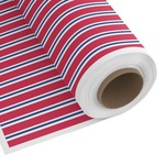 Sail Boats & Stripes Fabric by the Yard - Spun Polyester Poplin