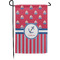 Sail Boats & Stripes Small Garden Flag - Single Sided w/ Name or Text