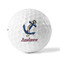 Sail Boats & Stripes Golf Balls - Titleist - Set of 12 - FRONT