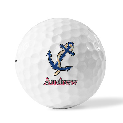 Sail Boats & Stripes Golf Balls (Personalized)