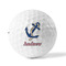 Sail Boats & Stripes Golf Balls - Titleist - Set of 3 - FRONT
