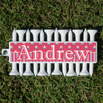 Sail Boats & Stripes Golf Tees & Ball Markers Set (Personalized)