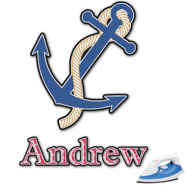 Custom Sail Boats & Stripes Graphic Iron On Transfer - Up to 15"x15" (Personalized)