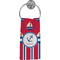 Sail Boats & Stripes Hand Towel - Full Print (Personalized)