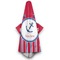 Sail Boats & Stripes Hooded Towel - Hanging