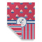 Sail Boats & Stripes House Flags - Double Sided - FRONT FOLDED
