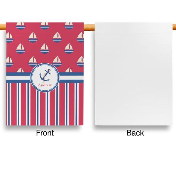 Sail Boats & Stripes House Flags - Single Sided - APPROVAL