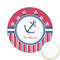 Sail Boats & Stripes Printed Cookie Topper - 2.15" (Personalized)