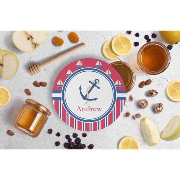 Sail Boats & Stripes Jar Opener - Lifestyle Image