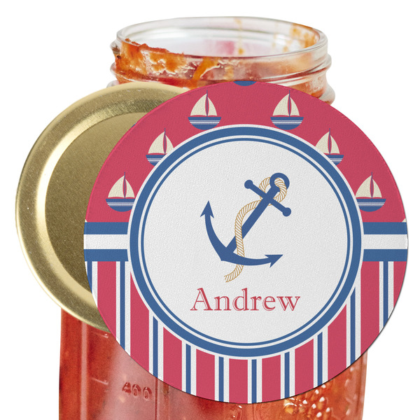 Custom Sail Boats & Stripes Jar Opener (Personalized)