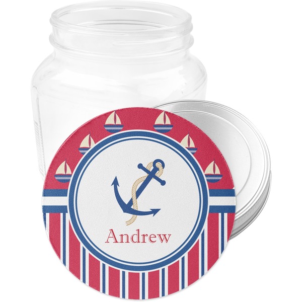 Sail Boats & Stripes Jar Opener - Main