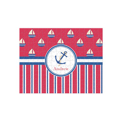 Sail Boats & Stripes 252 pc Jigsaw Puzzle (Personalized)