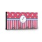 Sail Boats & Stripes Key Hanger - Front View with Hooks