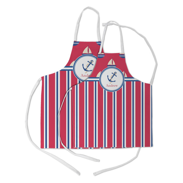 Sail Boats & Stripes Kid's Aprons - Parent - Main