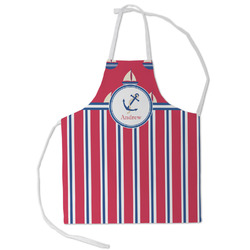 Sail Boats & Stripes Kid's Apron - Small (Personalized)
