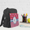 Sail Boats & Stripes Kid's Backpack - Lifestyle