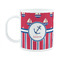 Sail Boats & Stripes Plastic Kids Mug (Personalized)
