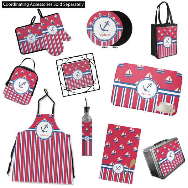 Sail Boats & Stripes Kitchen Accessories & Decor