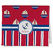 Sail Boats & Stripes Kitchen Towel - Poly Cotton w/ Name or Text