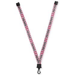 Sail Boats & Stripes Lanyard (Personalized)