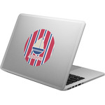 Sail Boats & Stripes Laptop Decal (Personalized)
