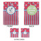 Sail Boats & Stripes Large Gift Bag - Approval