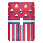 Sail Boats & Stripes Light Switch Covers (Personalized)