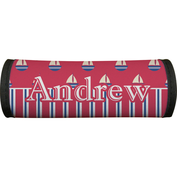 Sail Boats & Stripes Luggage Handle Wrap