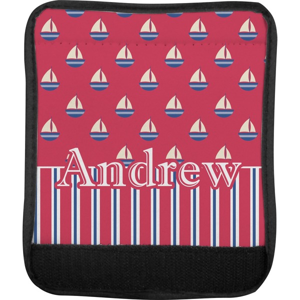 Sail Boats & Stripes Luggage Handle Wrap (Approval)