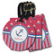 Sail Boats & Stripes Luggage Tags - 3 Shapes Availabel