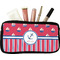 Sail Boats & Stripes Makeup / Cosmetic Bag (Personalized)