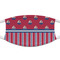 Sail Boats & Stripes Cloth Face Mask (T-Shirt Fabric)