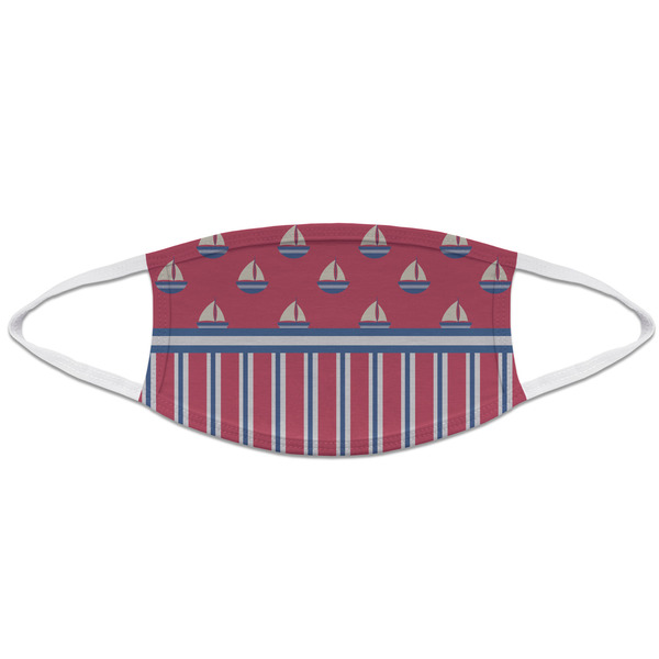 Sail Boats & Stripes Mask2