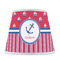 Sail Boats & Stripes Poly Film Empire Lampshade - Front View