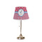 Sail Boats & Stripes Poly Film Empire Lampshade - On Stand