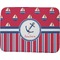 Sail Boats & Stripes Memory Foam Bath Mat - 48"x36" (Personalized)