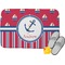 Sail Boats & Stripes Memory Foam Bath Mat - 34"x21" (Personalized)
