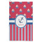 Sail Boats & Stripes Microfiber Golf Towel (Personalized)