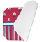 Sail Boats & Stripes Octagon Placemat - Single front (folded)